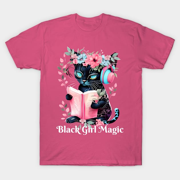 Black Girl Magic T-Shirt by letherpick